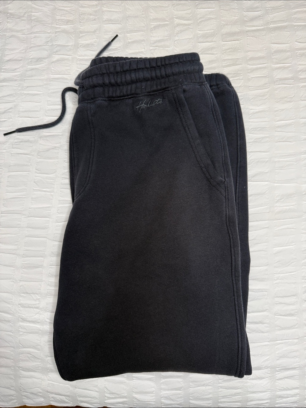Hollister Black Men's Fleece Jogger Pants